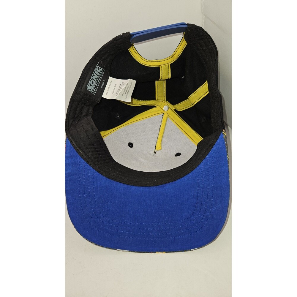 Sonic The Hedgehog Boys Youth Flat Bill Baseball Cap Snapback Gamer Hat Clean - Picture 6 of 7